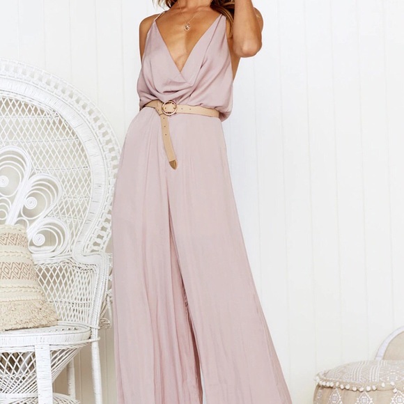 Purple jumpsuit romper - Picture 3 of 6